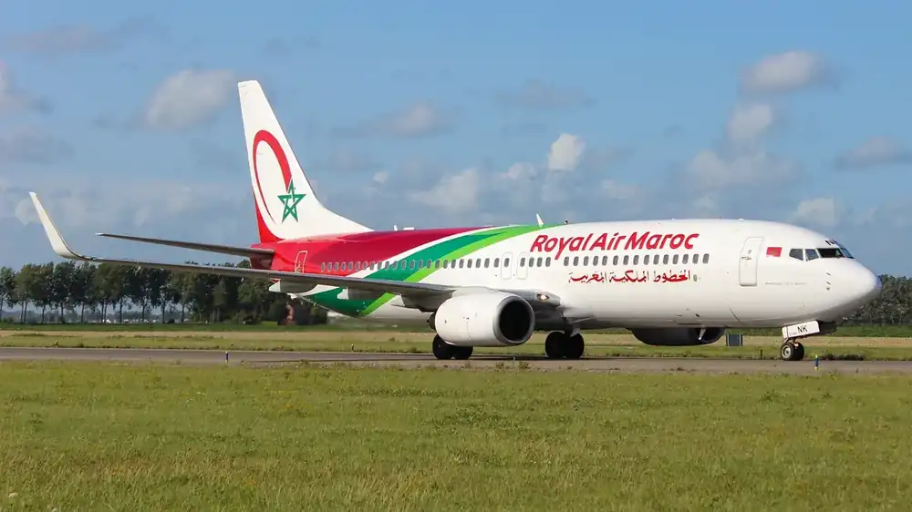Самолет Royal Air Maroc в аэропорту Касабланки